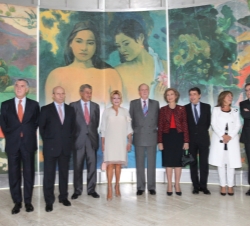 Acto conmemorativo del 20º aniversario del Museo Thyssen-Bornemisza. Fotografía de grupo
